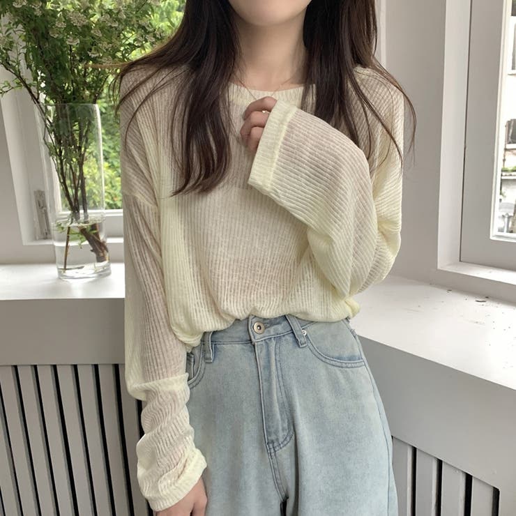 ロンT レイヤード シアー | ミスウェディー | 詳細画像17 