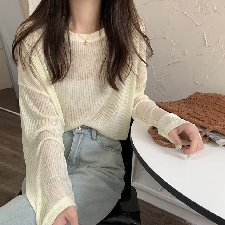 ロンT レイヤード シアー | ミスウェディー | 詳細画像18 