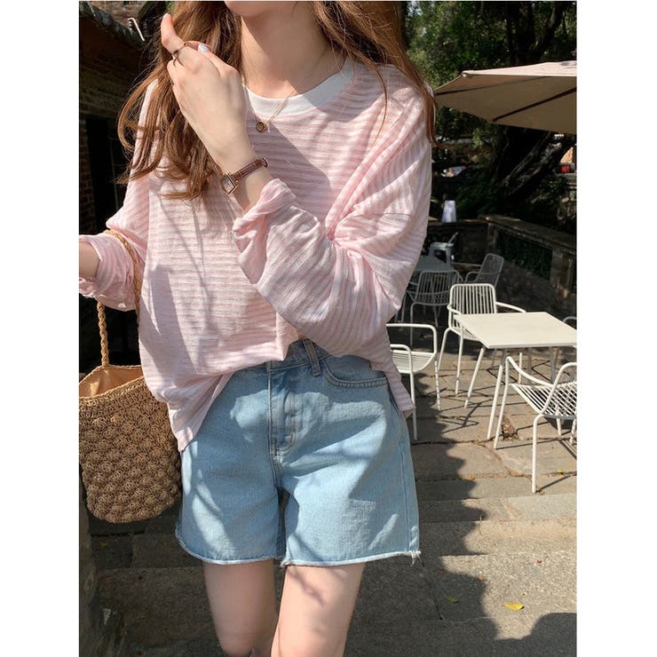 シアートップス リブ トップス | ミスウェディー | 詳細画像8 