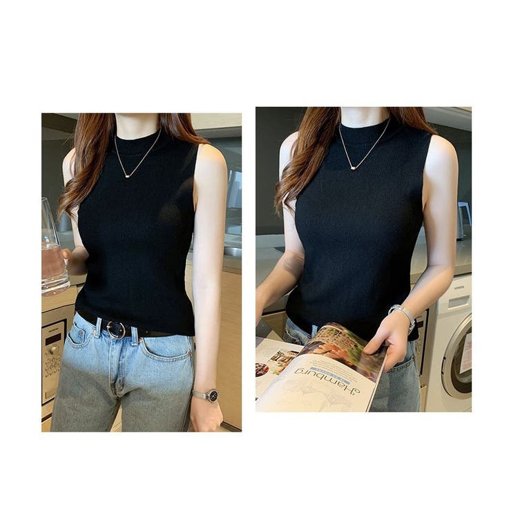 ニットタンクトップ ノースリーブ レディース | ミスウェディー | 詳細画像19 