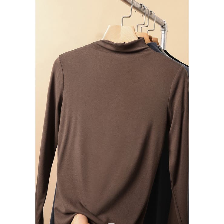 半ハイネック 長袖Tシャツ インナー | ミスウェディー | 詳細画像19 