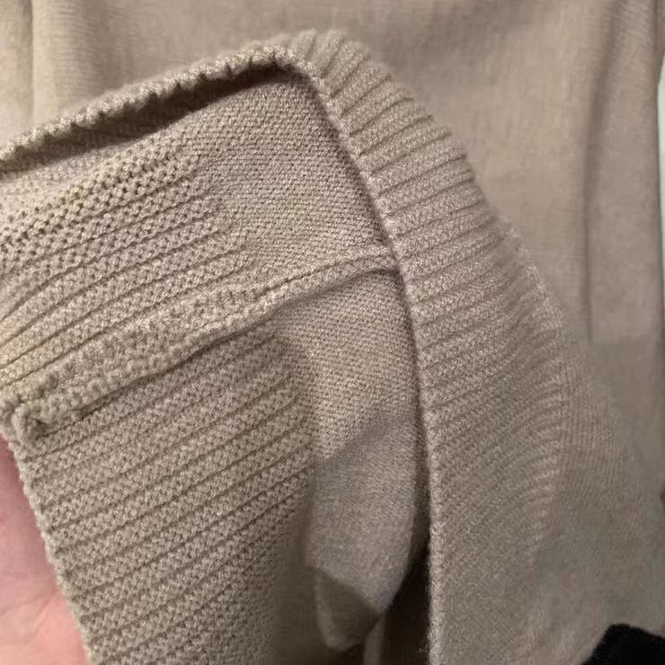 オフショルダー ニットプルオーバー トップス | ミスウェディー | 詳細画像18 