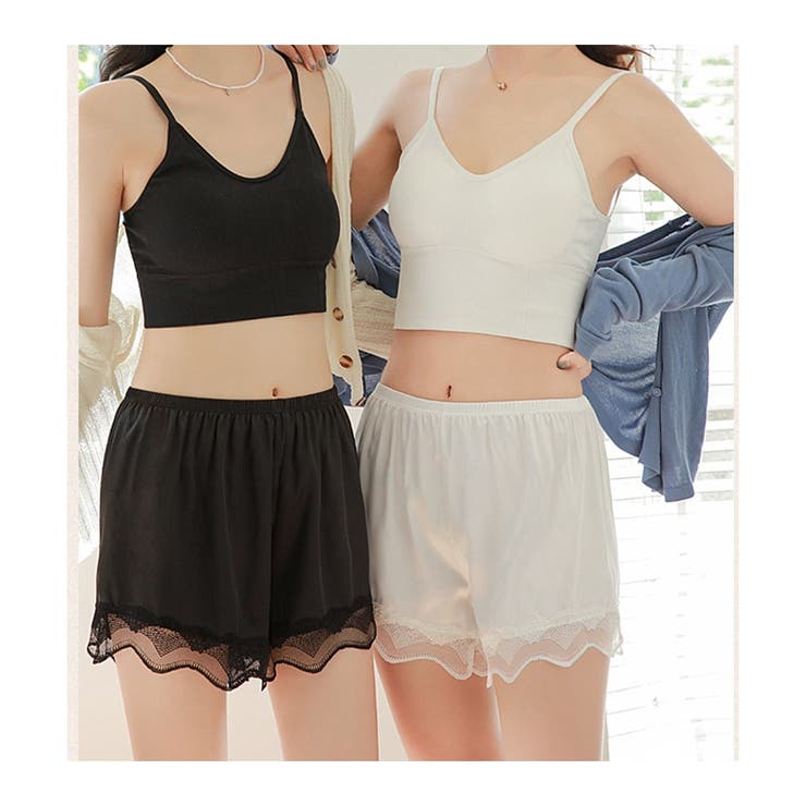 レースショートパンツ 裾 ペチコート | ミスウェディー | 詳細画像2 