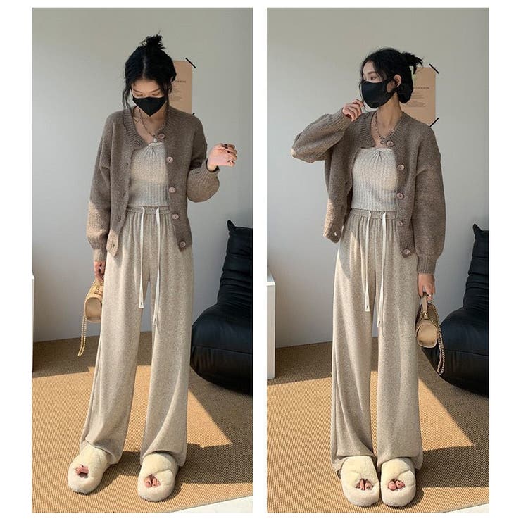 ワイドパンツ ストレートパンツ 春秋 | ミスウェディー | 詳細画像5