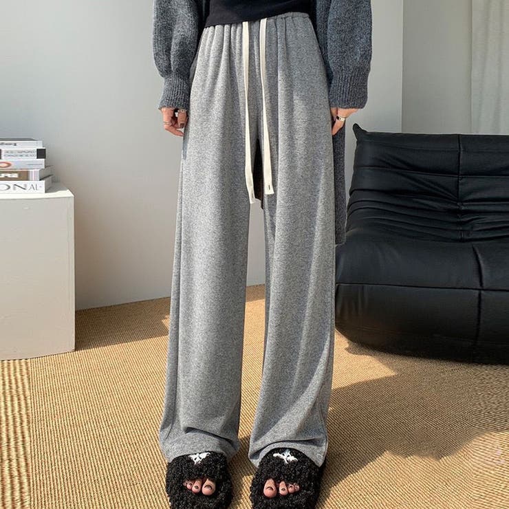 ワイドパンツ ストレートパンツ 春秋 | ミスウェディー | 詳細画像9