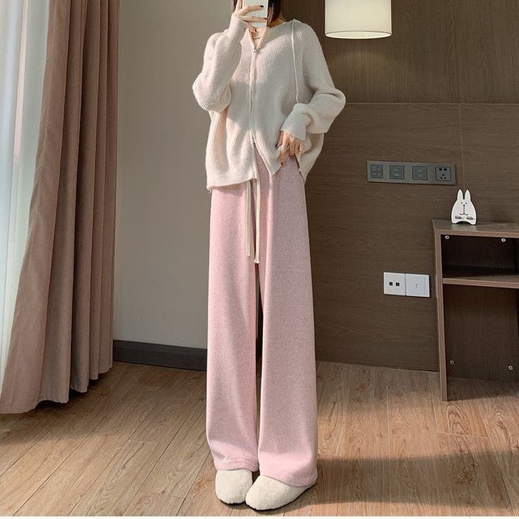 ワイドパンツ ストレートパンツ 春秋 | ミスウェディー | 詳細画像14