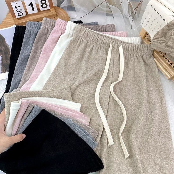 ワイドパンツ ストレートパンツ 春秋 | ミスウェディー | 詳細画像21