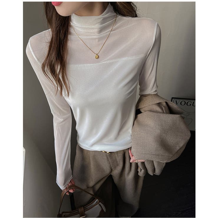 シアートップス レディース 長袖 | ミスウェディー | 詳細画像7 