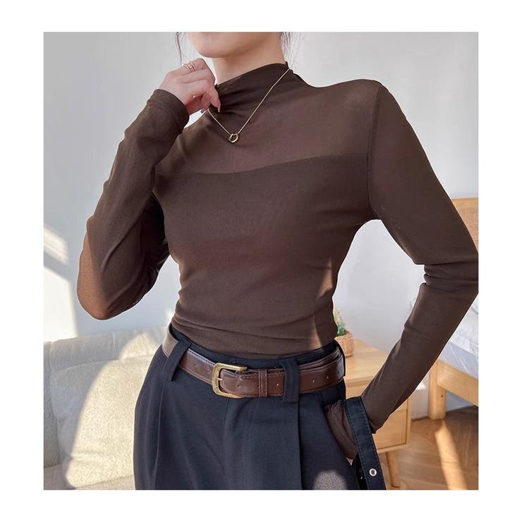 シアートップス レディース 長袖 | ミスウェディー | 詳細画像12 