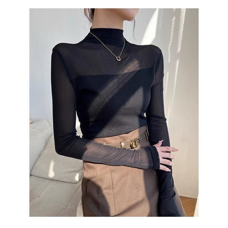 シアートップス レディース 長袖 | ミスウェディー | 詳細画像1 