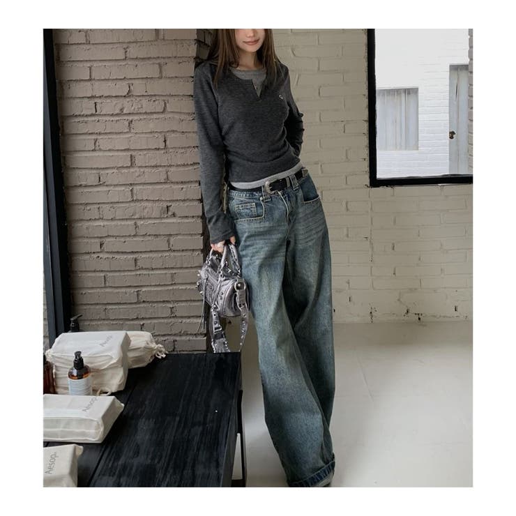 長袖 Tシャツ 裏起毛 | ミスウェディー | 詳細画像9 