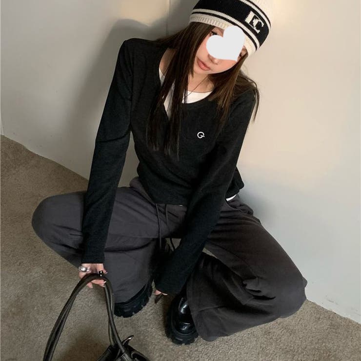 長袖 Tシャツ 裏起毛 | ミスウェディー | 詳細画像12 