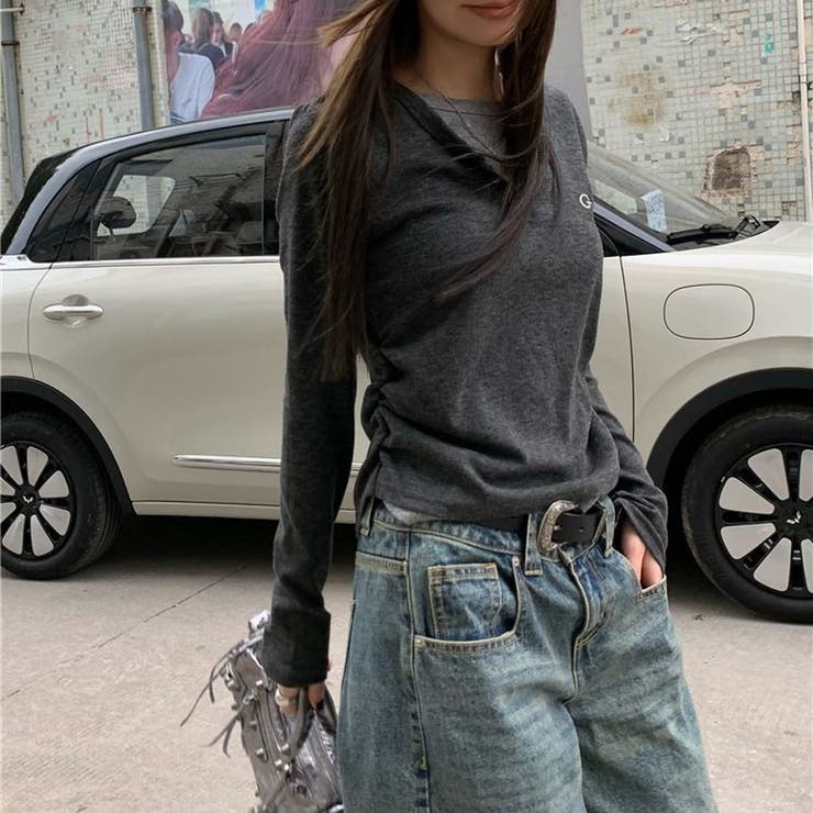 長袖 Tシャツ 裏起毛 | ミスウェディー | 詳細画像3 