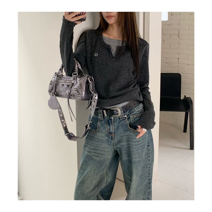 長袖 Tシャツ 裏起毛 | ミスウェディー | 詳細画像4 