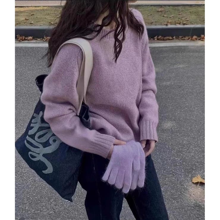 ふんわり 厚手ニット 長袖 | ミスウェディー | 詳細画像15 