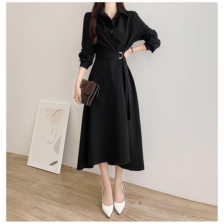 シャツワンピース ロングワンピース ワンピース | ミスウェディー | 詳細画像11 