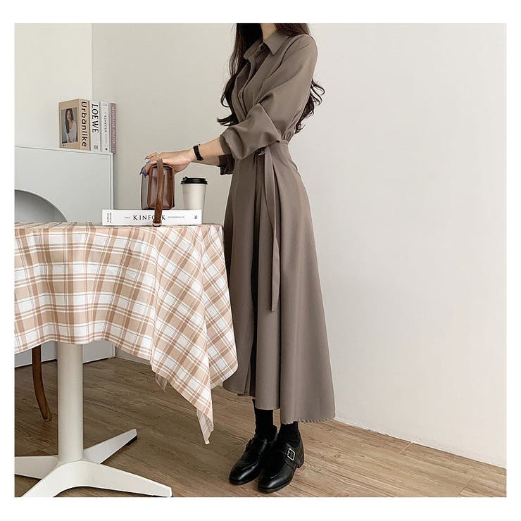 シャツワンピース ロングワンピース ワンピース | ミスウェディー | 詳細画像17 