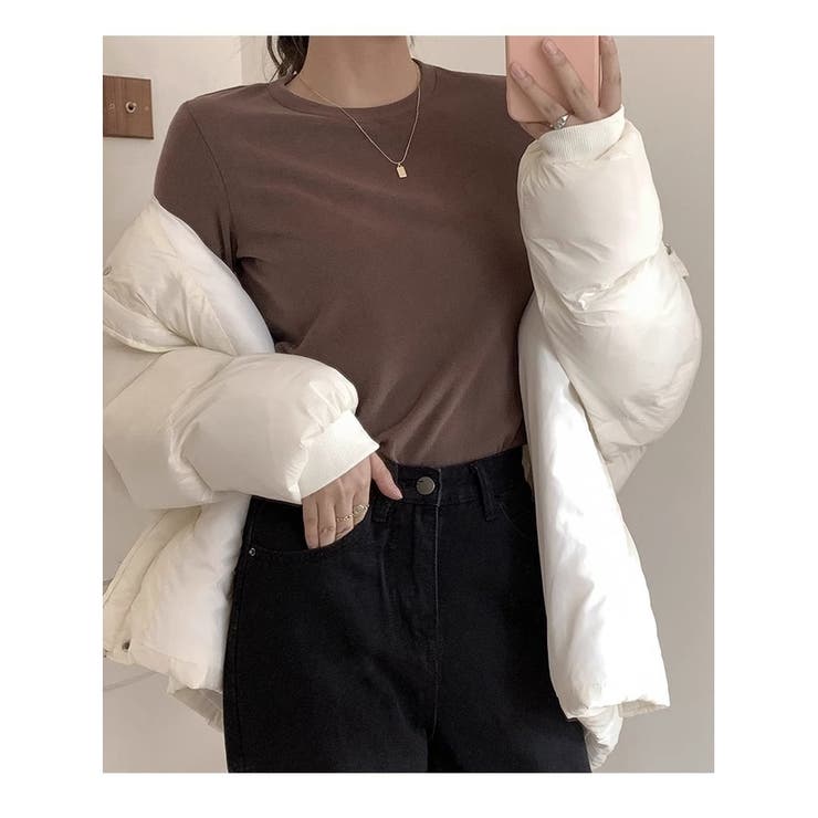 裏起毛 長袖カットソー トップス | ミスウェディー | 詳細画像9 