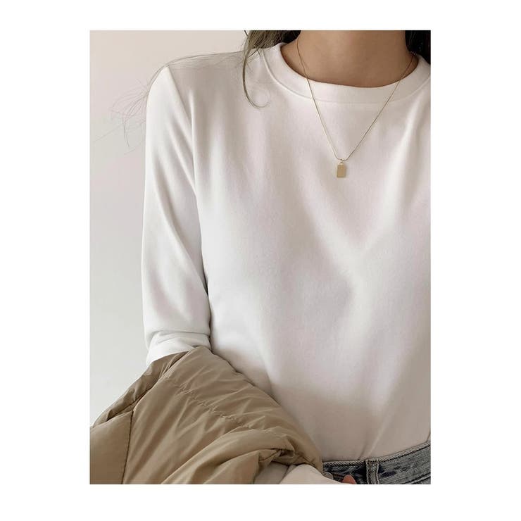 裏起毛 長袖カットソー トップス | ミスウェディー | 詳細画像14 