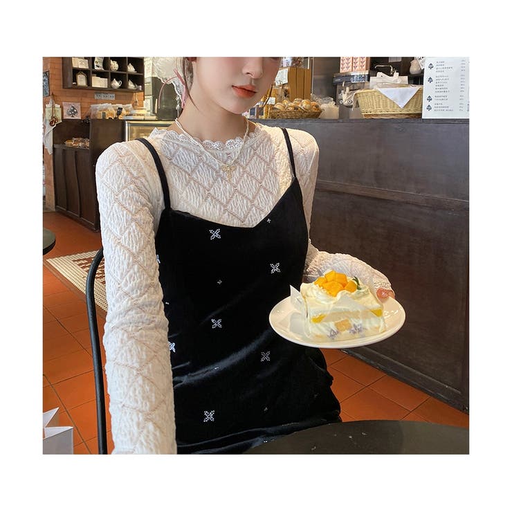 レースインナー レディース メロウトップス | misweddy | 詳細画像8 