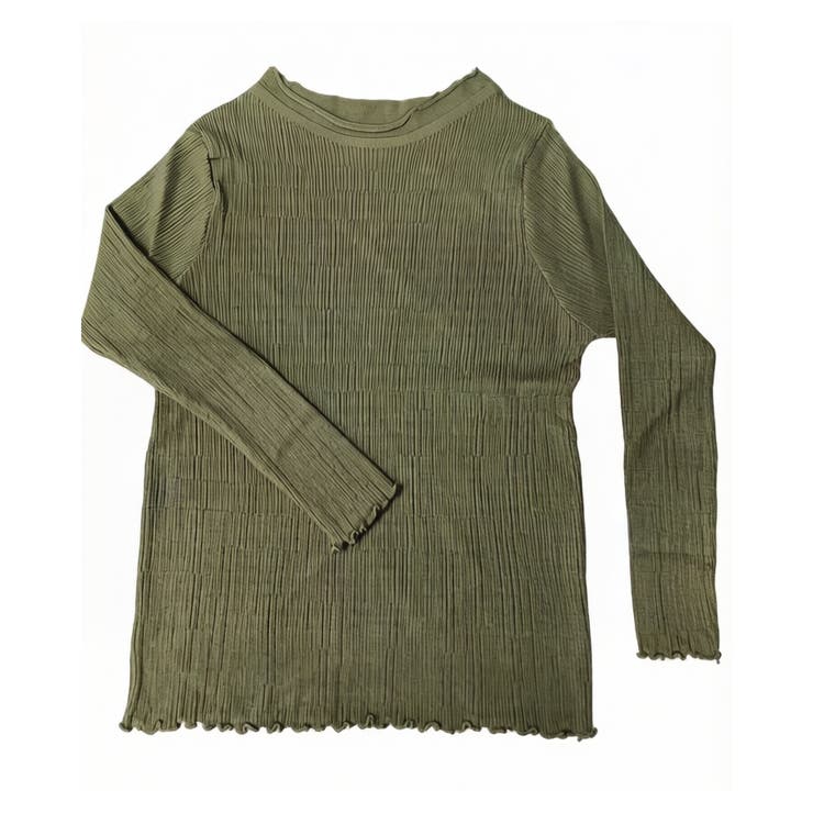 メロースリーブ リブニット カットソー | misweddy | 詳細画像18 