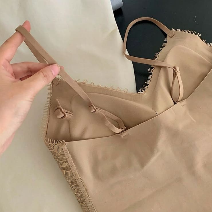 レースキャミソール レディース カップ付き | misweddy | 詳細画像17 