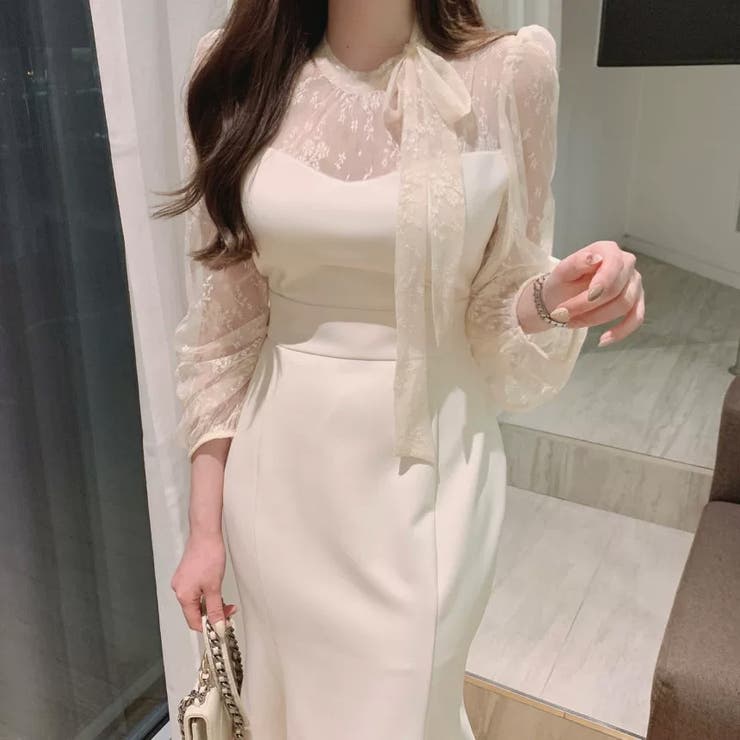 大人可愛いを上品に！レース ワンピース レディース | misweddy | 詳細画像5 