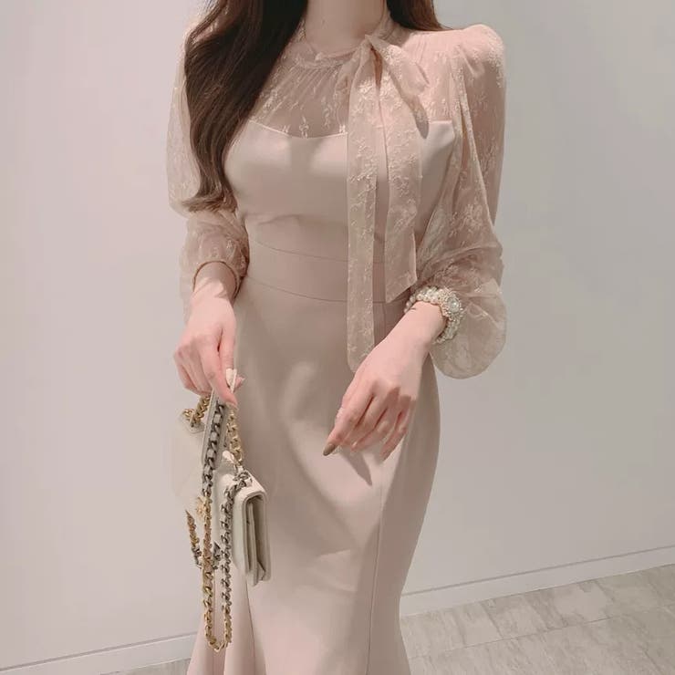 大人可愛いを上品に！レース ワンピース レディース | misweddy | 詳細画像14 