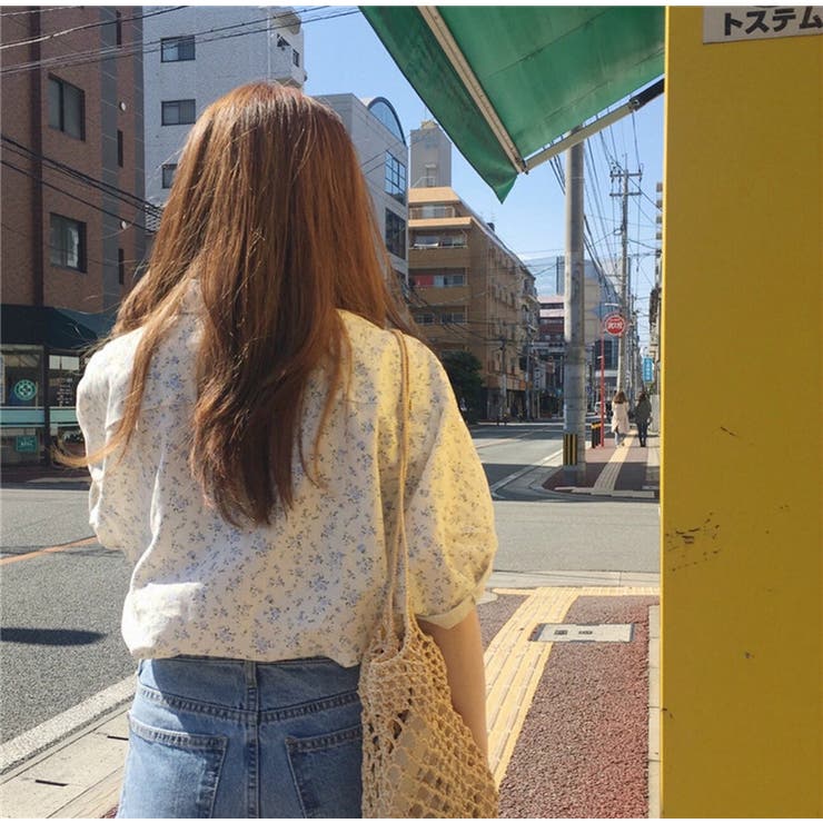 小花柄ブラウス 襟付き レディース | misweddy | 詳細画像8 