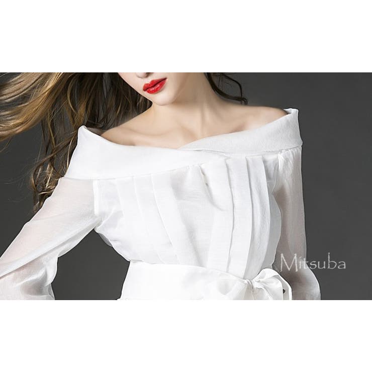 赤のショートパンツセットアップ ショートパンツ パーティドレス | みつば | 詳細画像8 