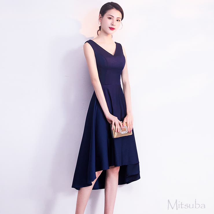アンブレラスリーブのシフォンロングドレス★ドレスパーティドレスワンピースパーティードレス結婚式披露宴二次会女子会謝恩会発表会演奏会フォーマル大きい激安