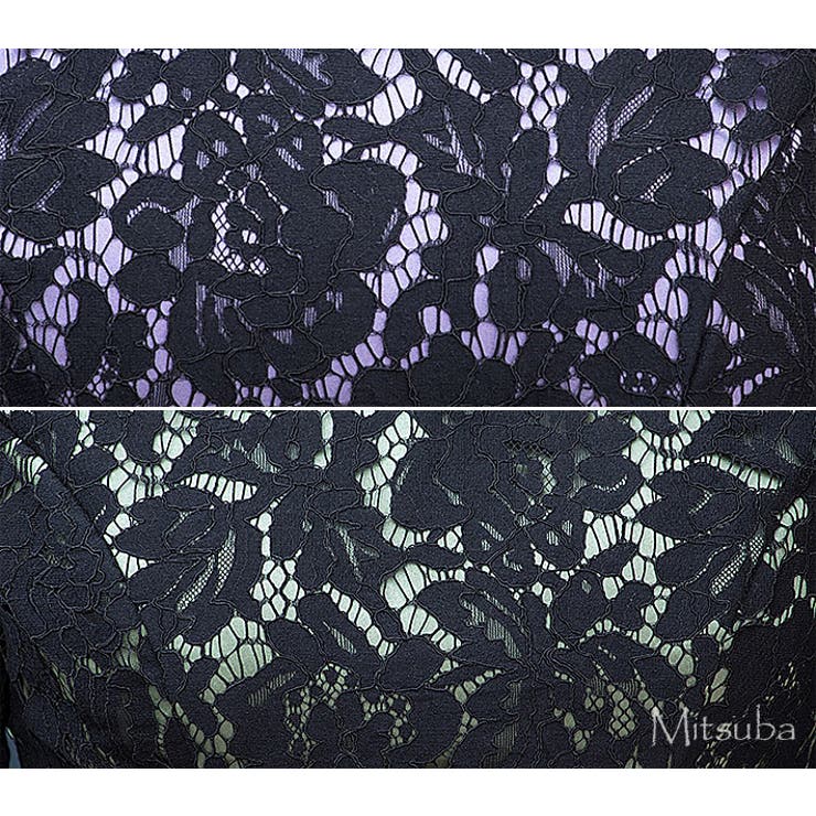 美しいサテンのラップフレアドレス ドレス パーティドレス | みつば | 詳細画像17 