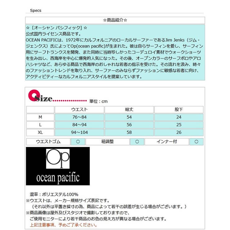 水着 メンズ サーフパンツ | 水着ショップ アクアフェアリー【MEN】 | 詳細画像11 