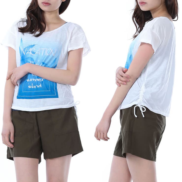 水着体型カバータンキニレディース大きいサイズ体型カバー水着セパレートショートパンツTシャツ半袖ラッシュガードセットタンクトップママ水着オトナ女子お腹カバー9M11L13L20代30代40代50代