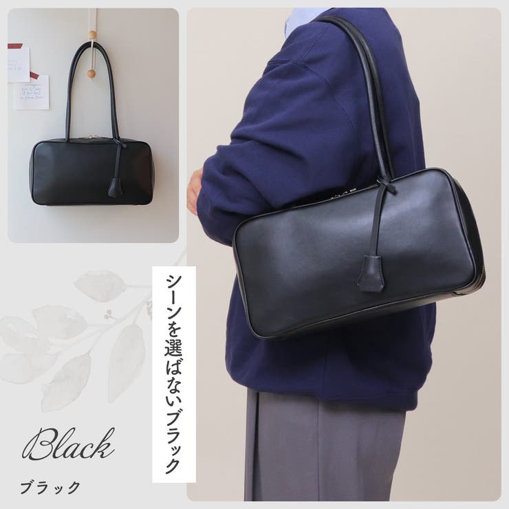 99157 ロングハンドル スクエア ショルダーバッグ | UNITED BASE | 詳細画像9 