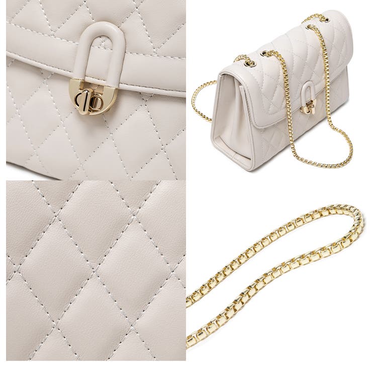 キルティング チェーンショルダーバッグ | UNITED BASE | 詳細画像12 