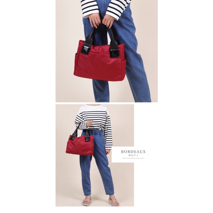 ポイントスクエアパーツ トートバッグ | UNITED BASE | 詳細画像15 