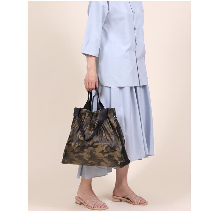 2タイプハンドル 総柄 2wayナイロンバッグ | UNITED BASE | 詳細画像4 