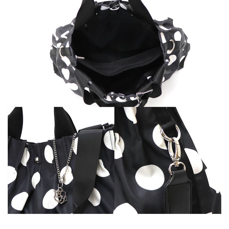 2タイプハンドル 総柄 2wayナイロンバッグ | UNITED BASE | 詳細画像8 