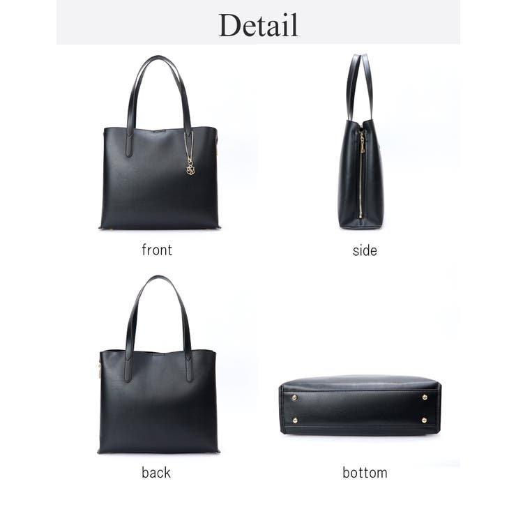 A4対応 サイドファスナー 変形配色デザイン 2wayバッグ | UNITED BASE | 詳細画像26 