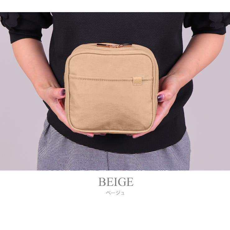 収納上手 スクエア型 シンプル化粧ポーチ | UNITED BASE | 詳細画像23 