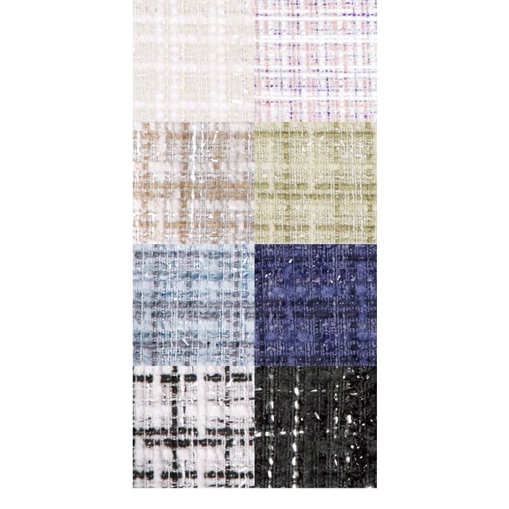 ラメ感ツイード生地 軽量 ミニトートバッグ 手提げ サブバッグ 結婚式 小さめ | UNITED BASE | 詳細画像17 