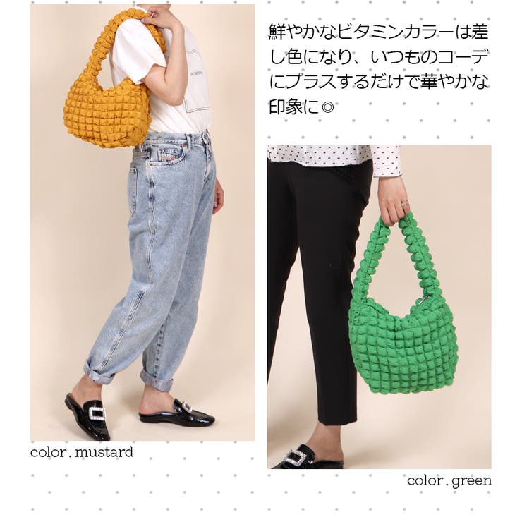 ワンショルダー ポップコーン ミニトートバッグ | UNITED BASE | 詳細画像8 