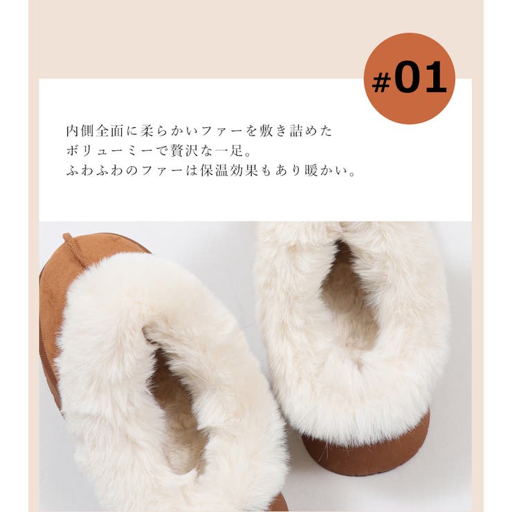 サンダルタイプ ふわふわファー 厚底ムートンブーツ 秋 冬 秋冬