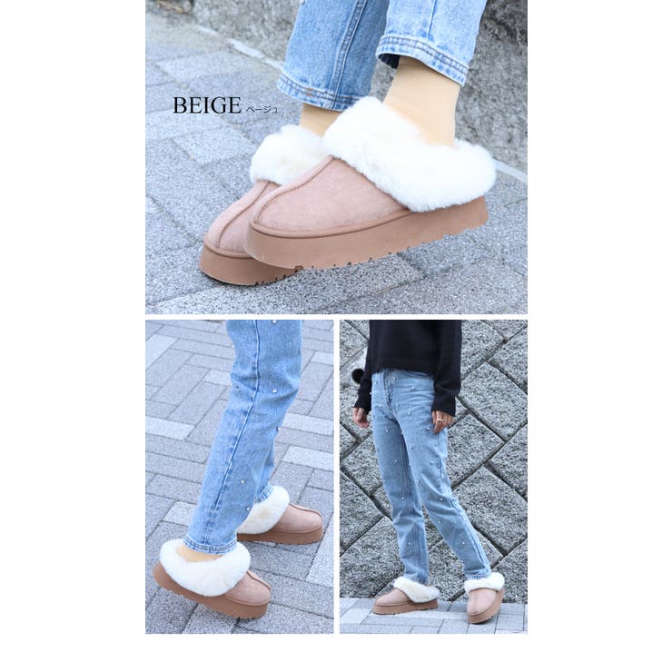 MOON BOOT ムートンブーツ ベージュ ホワイト　35 0400021048311?wid=600&hei=800&