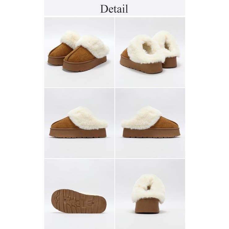 サンダルタイプ ふわふわファー 厚底ムートンブーツ 秋 冬 秋冬 サンダルタイプ ふわふわファー 厚底ムートンブーツ 秋 冬 秋冬