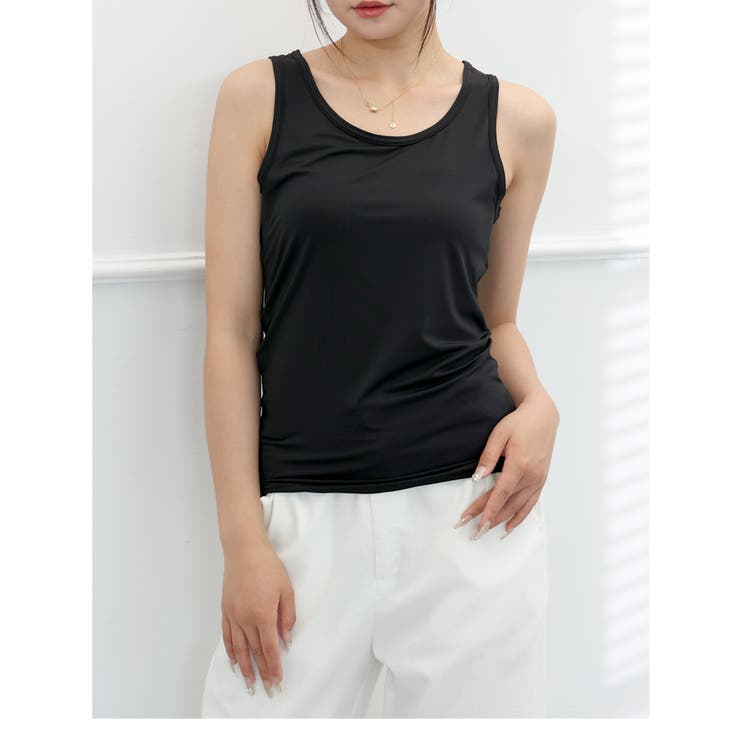 2枚セット 汗取りパット付き 吸水速乾 冷感タンクトップ | UNITED BASE | 詳細画像19 