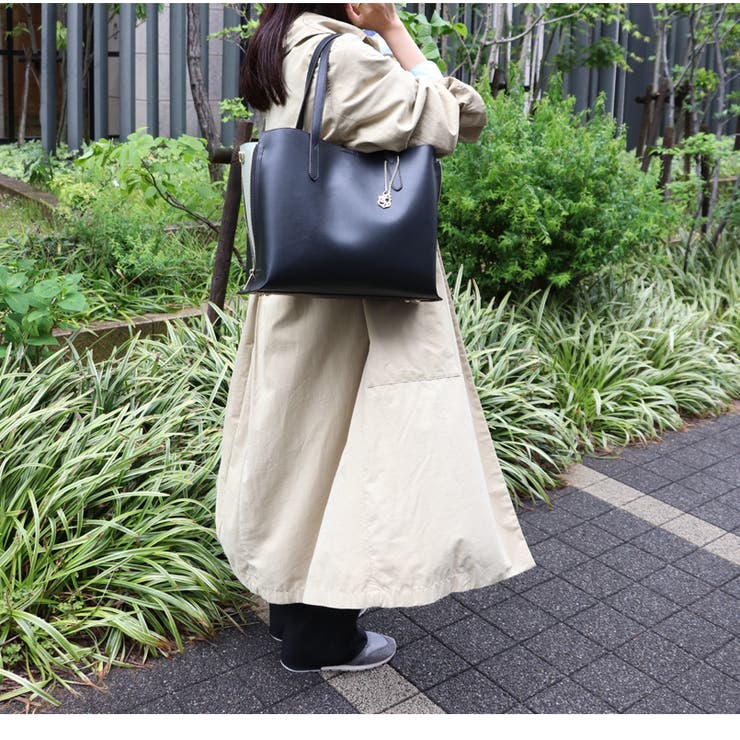 A4対応 サイドファスナー 変形配色デザイン 2wayバッグ | UNITED BASE | 詳細画像5 