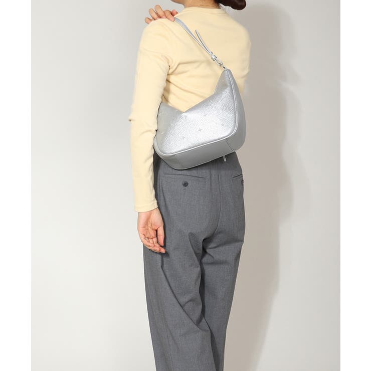 ポイント刺繍 2WAY ワンショルダーバッグ トートバッグ 斜め掛け 軽量 | UNITED BASE | 詳細画像2 