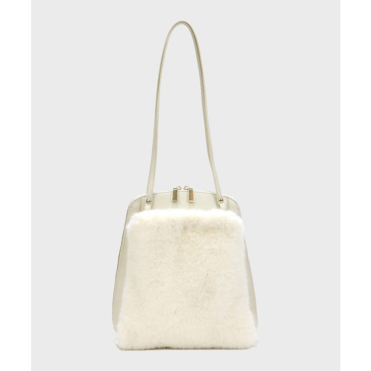 2WAY リュック＆ショルダーバッグ ファーバッグ 秋冬 秋 冬 かわいい | UNITED BASE | 詳細画像2 